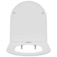 Toiletbril soft-close met quick-release Duroplast wit 5