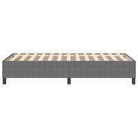 Boxspringbed ribfluweel lichtgrijs 80x200 cm 6