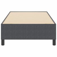 Boxspringbed Donkergrijs 80x200 cm Corduroy 5