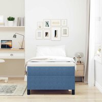 Boxspringbed Blauw 80x200 cm Corduroystof 4