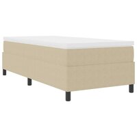 Boxspringbed Lichtgroen Grijs Eenpersoons Corduroy Stof 2