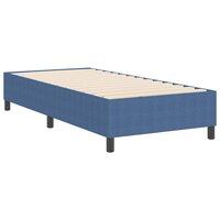 Boxspringbed Blauw 90x200 cm Corduroy Stof 7