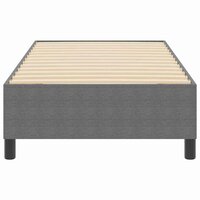 Boxspringbed Lichtgrijs 100x200 cm Katoen Corduroy 5