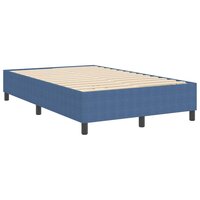 Boxspringbed Blauw Klein Tweepersoons Corduroy Stof 7