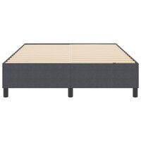 Boxspringbed Donkergrijs 140x200 cm Korduroy 5