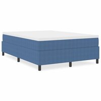 Boxspringbed Blauw 140x200 cm Corduroy Stof 3