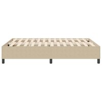 Boxspringbed Lichtgroen Grijs 160x200 cm Katoen 6