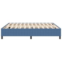 Boxspring Bed Blauw Super King Corduroy Stof 6