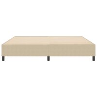 Boxspringbed Lichtgroen Grijs 200x200 cm Corduroy Stof 5