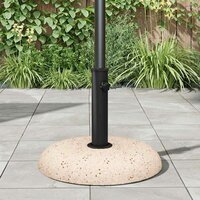 Parasolvoet voor 37/42/52/58 mm stokken, geel, beton, 20 kg 3