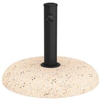 Parasolvoet voor 37/42/52/58 mm stokken, geel, beton, 20 kg 4