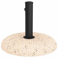 Parasolvoet voor 37/42/52/58 mm stokken, geel, beton, 20 kg 6