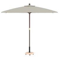 Parasolvoet met wielen voor 37/42/52/58mm stokken - Geel Beton 2