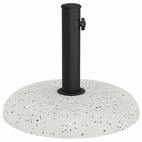 Parasolvoet voor 37/42/52/58mm Polen - Witte Betonnen 20 kg 5