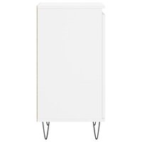 Dressoir 40x35x70 cm bewerkt hout wit 7