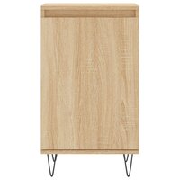Dressoir 40x35x70 cm bewerkt hout sonoma eikenkleurig 5