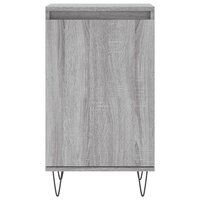 Dressoir 40x35x70 cm bewerkt hout grijs sonoma 5