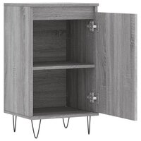Dressoir 40x35x70 cm bewerkt hout grijs sonoma 6