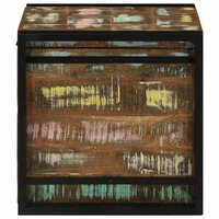 Opbergkisten met opslag 50 x 50 x 50 cm Massief gerecycled hout 5
