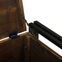 Opbergkisten met opslag 50 x 50 x 50 cm Massief gerecycled hout 8