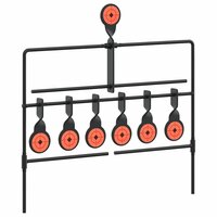 Schietdoel Zwart 40 x 34 x 53 cm Staal 2