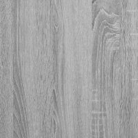 Kast met 2 lades 60x31x40 cm bewerkt hout grijs sonoma eiken 9