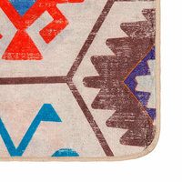 Vloerkleed wasbaar anti-slip 80x150 cm meerkleurig 3