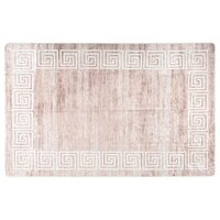 Vloerkleed wasbaar anti-slip 80x150 cm beige 2