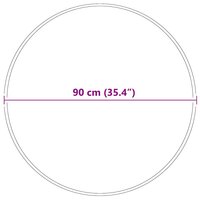 Tapijt Cr&egrave;me 90 x 90 cm Polypropyleen 8