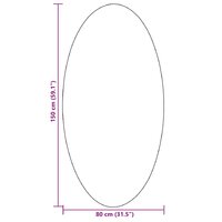 Tapijt Zwart 80 x 150 cm Polyester 9