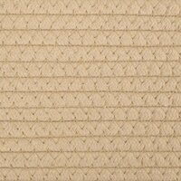 Opbergmanden 2 st &Oslash; 28x28 cm katoen beige en wit 8