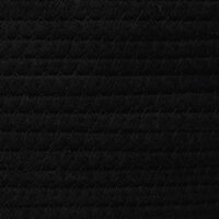 Opbergmand met deksel &Oslash; 40x35 cm katoen wit en zwart 8