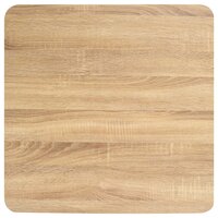 Bistrotafel 60x60 cm MDF lichtbruin 4