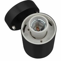 Buitenwandlampen 2 pcs Zwart 12 x 7.5 x 27 cm Roestvrij staal 8