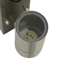 Buiten Wandlamp Zilver 6.5 x 10.5 x 16 cm Roestvrij staal 7