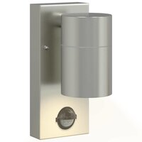 Buiten Wandlamp Zilver 6.5 x 10.5 x 16 cm Roestvrij staal 8