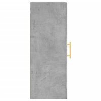 Hangkast 34,5x34x90 cm betongrijs 8