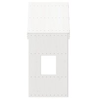 Kinderbedhuisje 60x89x134,5 cm massief grenenhout wit 4