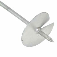 Grondankers 4 st 10x60 cm gegalvaniseerd metaal 4