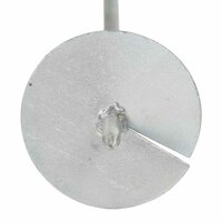 Grondankers 4 st 10x60 cm gegalvaniseerd metaal 6