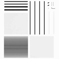 Schuifdeur Zwart 76 x 205 cm Verstevigd glas, Aluminium 5