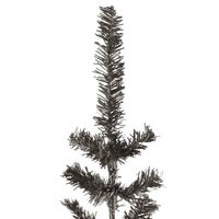 Kerstboom smal 180 cm zwart  5