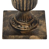 Kunstkerstboom met verlichting en pot 120 cm PVC groen 8