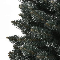 Kunstkerstboom met standaard smal 120 cm PVC groen 5