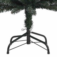 Kunstkerstboom met standaard smal 150 cm PVC groen 5