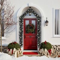 Kerstslinger met LED-lampjes 10 m zwart 2