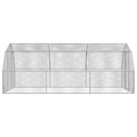 Kippenren 2,5x6x2,25 m gegalvaniseerd staal 4