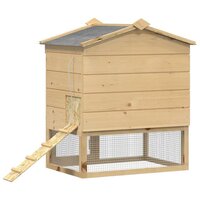 Kippenhok Bruin 75 x 59 x 60 cm 7