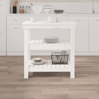 Werkbank 78,5x50x80 cm massief grenenhout wit 3