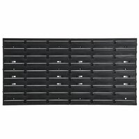 26-delige Sorteersysteemset 77x39 cm polypropeen rood en zwart 4